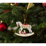 Christmas Classics addobbo cavallo a dondolo
